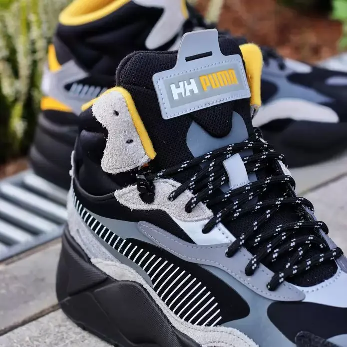 Giày Puma Helly Hansen x RS-X3 Mid 'Black' 373109-01 - Ảnh 8