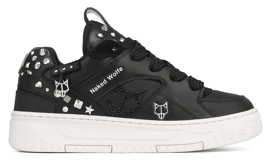 Giày Naked Wolfe HERO STUD 'BLACK WHITE'