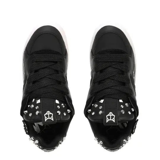 Giày Naked Wolfe HERO STUD 'BLACK WHITE' - Ảnh 4
