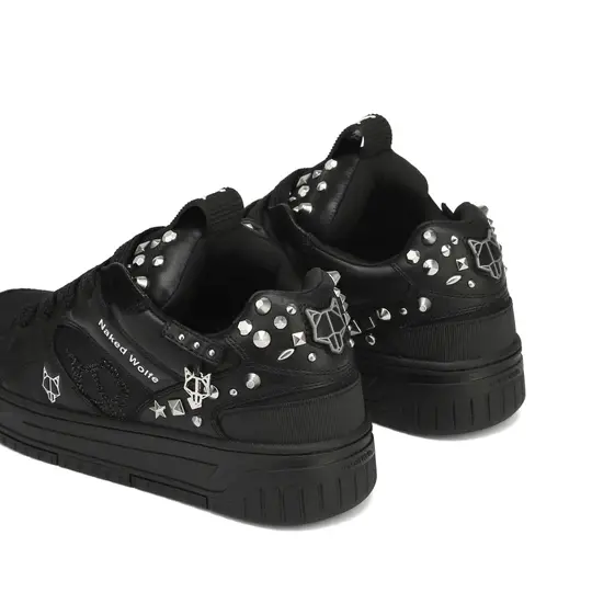 Giày Naked Wolfe HERO STUD 'DOUBLE BLACK' - Ảnh 3