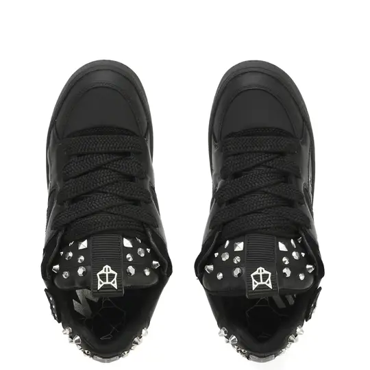 Giày Naked Wolfe HERO STUD 'DOUBLE BLACK' - Ảnh 4