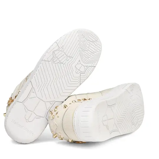Giày Naked Wolfe HERO STUD 'WHITE GOLD' - Ảnh 5