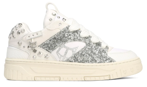 Giày Naked Wolfe HERO GLITTER STUD 'WHITE SILVER'