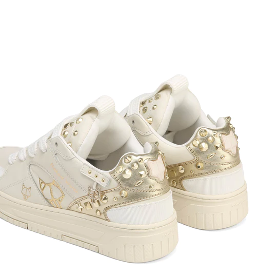 Giày Naked Wolfe HERO GLITTER 'WHITE SOFT GOLD' - Ảnh 3