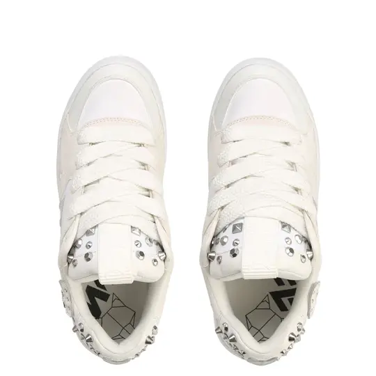 Giày Naked Wolfe HERO STUD 'WHITE SUEDE' - Ảnh 4
