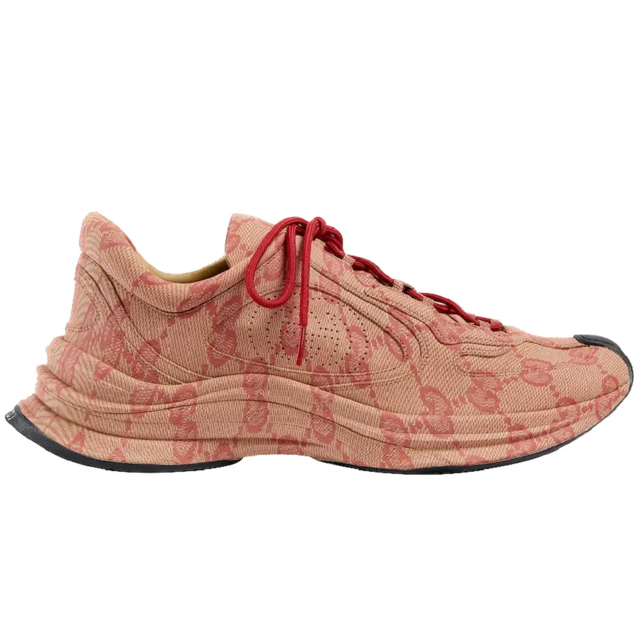 Giày Gucci Run Sneaker 'Beige Hibiscus Red' 722630-AABEB-9713