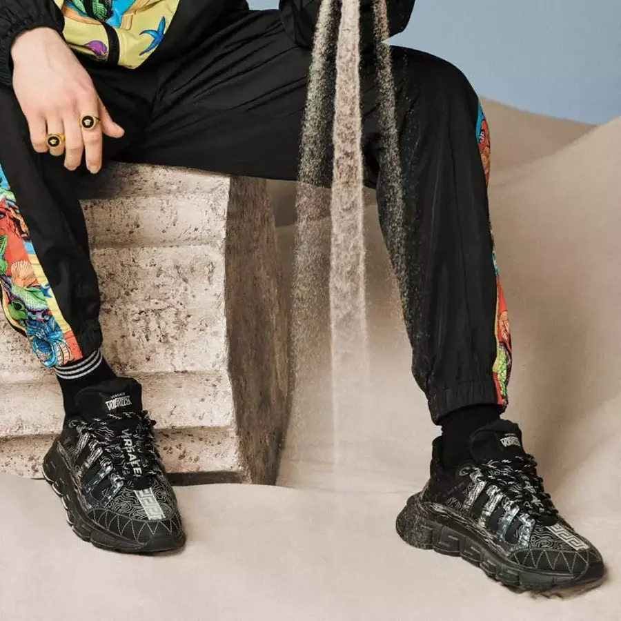 Giày Versace Trigreca Trainers DST539G-D18TCG-D4192 - Ảnh 3