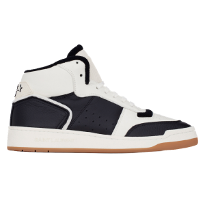 Giày Saint Laurent SL/80 Mid-top 'White Black' 69079700NI49871