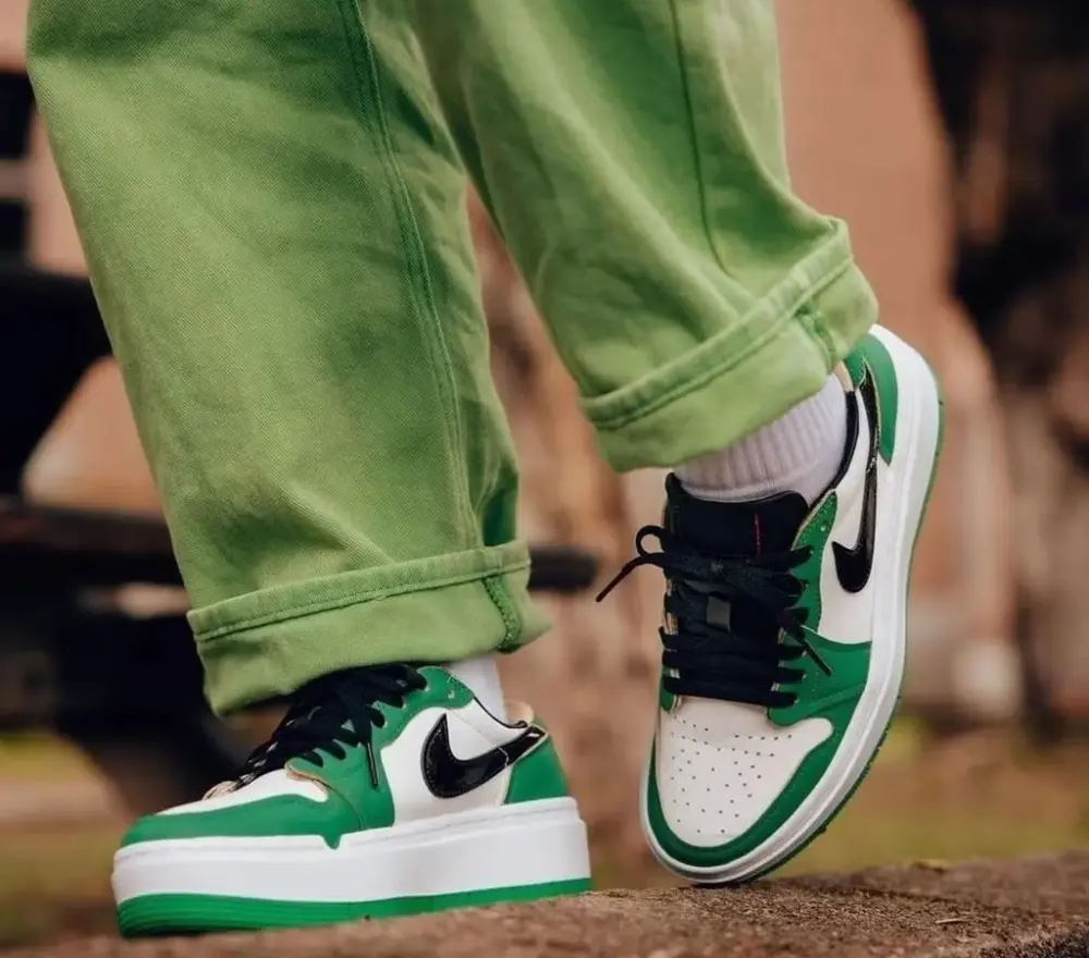 Giày Nike Air Jordan 1 Elevate Low SE 'Lucky Green' DQ8394-301 - Ảnh 3