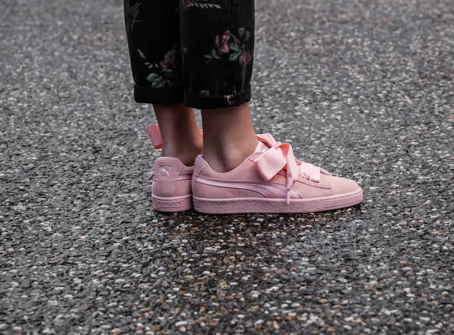 Giày Puma Suede Heart EP 'Metallic Beige' 366922-02 - Ảnh 3