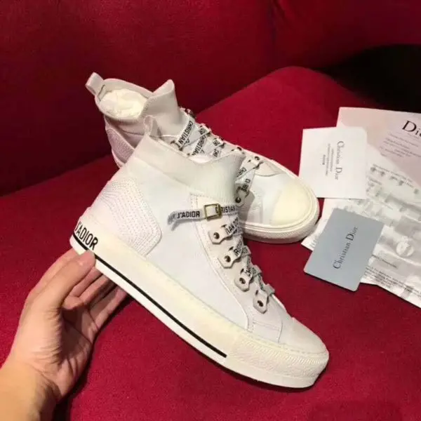 Giày Walk'n' Dior Sneaker White Technical Mesh KCK231TLC-S10W - Ảnh 4