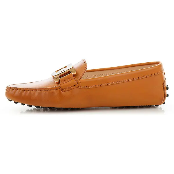 Giày Tod’s Woman Brown Kate Gommino Driving XXW00G0DE50D9039S019 - Ảnh 5