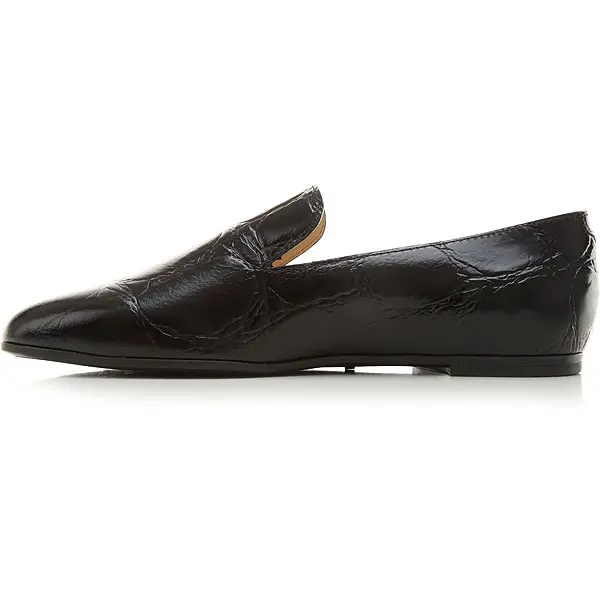 Giày Tod’s Woman Black Loafers In Leather XXW35B0EC71XLX38B999 - Ảnh 5
