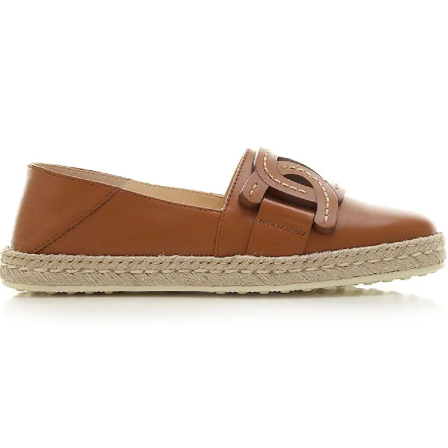 Giày Tod’s Brown Slip-Ons in Leather XXW66B0EM80MID42S410