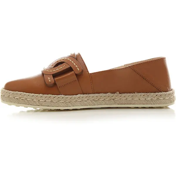 Giày Tod’s Brown Slip-Ons in Leather XXW66B0EM80MID42S410 - Ảnh 6