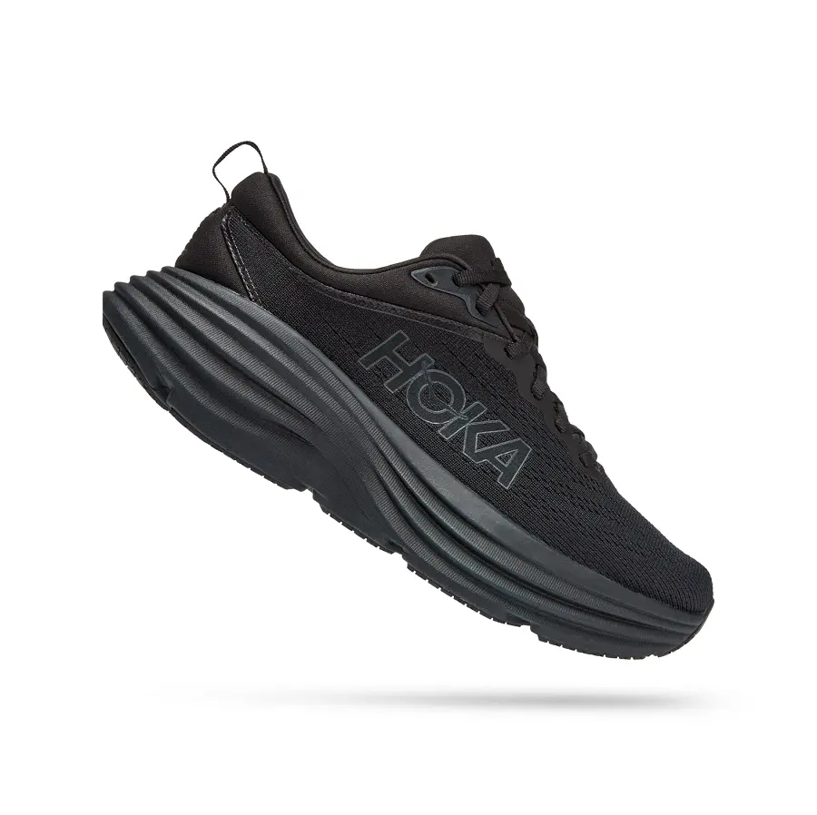 Giày Hoka One One Bondi 8 Triple Black (Women's) 1127952-BBLC - Ảnh 5