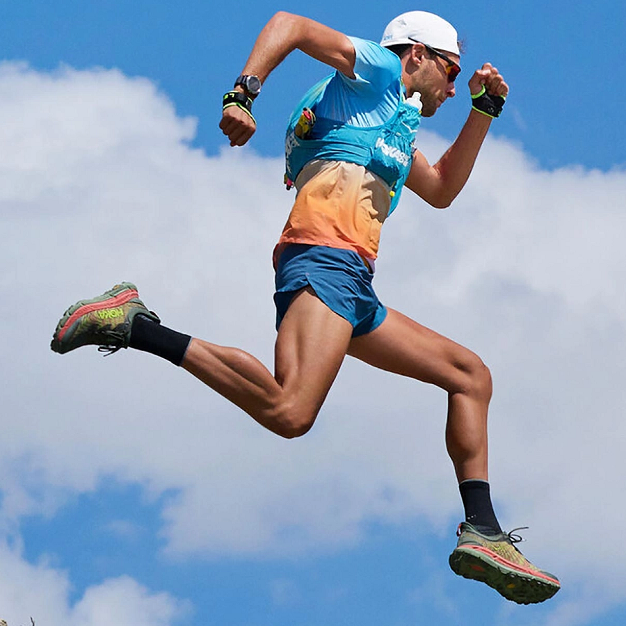 Giày Hoka One One Mafate Speed 4 Thyme Green Fiesta 1129930-TFST - Ảnh 3