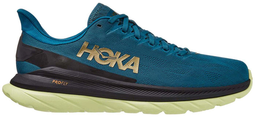 Giày Hoka One One Mach 4 Men's Blue Coral Black 1113528-BCBLC