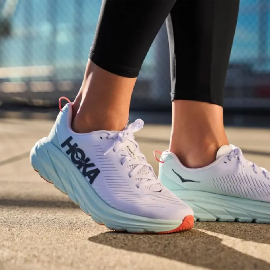 Giày Hoka Rincon 3 White Light Blue 1119396-WBGL - Ảnh 4