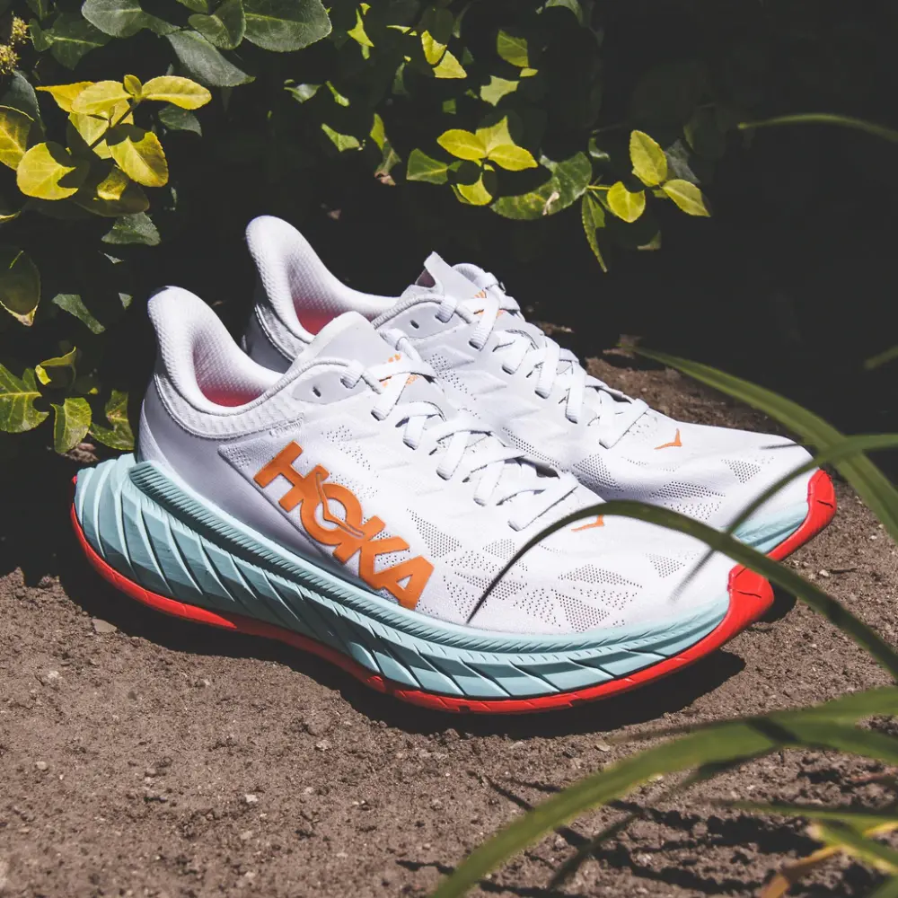 Giày Hoka Carbon X2 'White Blue' 1113527-WBOR - Ảnh 6