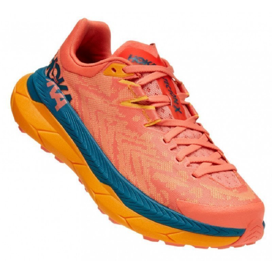 Giày Hoka One One Tecton X Persimmon Orange Blue 1123161-PORY - Ảnh 5