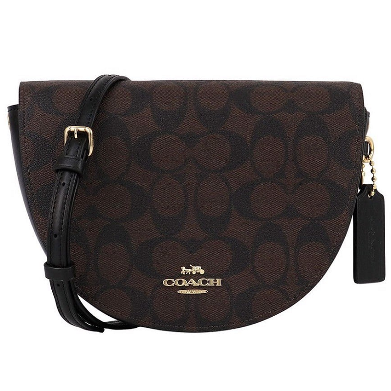 Túi Coach Signature Ellen Crossbody Bag 'Brown Black' C1430 IMAA8