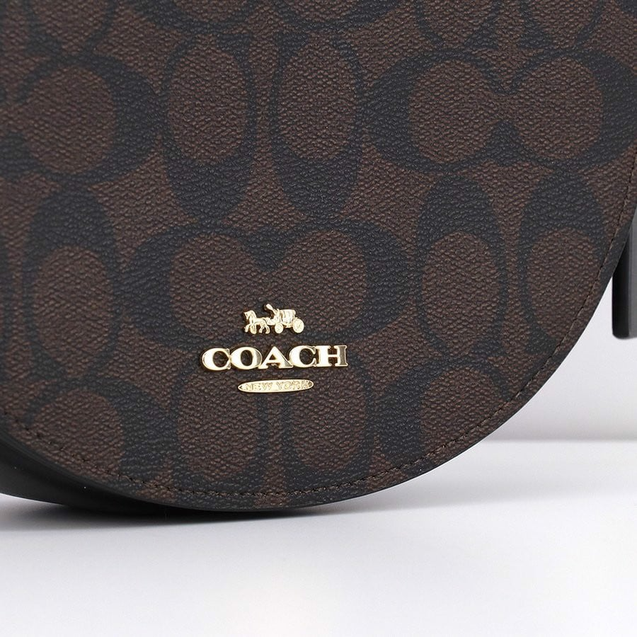 Túi Coach Signature Ellen Crossbody Bag 'Brown Black' C1430 IMAA8 - Ảnh 3