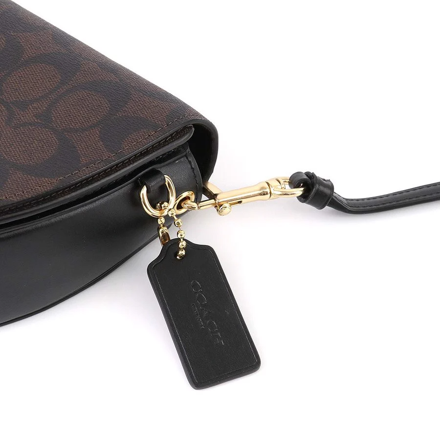 Túi Coach Signature Ellen Crossbody Bag 'Brown Black' C1430 IMAA8 - Ảnh 2