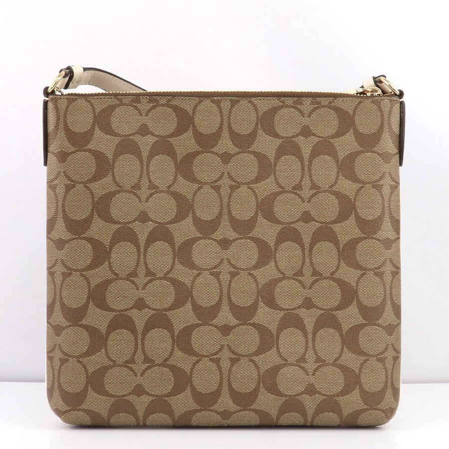 Túi Coach Rowan Pile Bag Khaki Chalk C1554 IMDJ8 - Ảnh 4