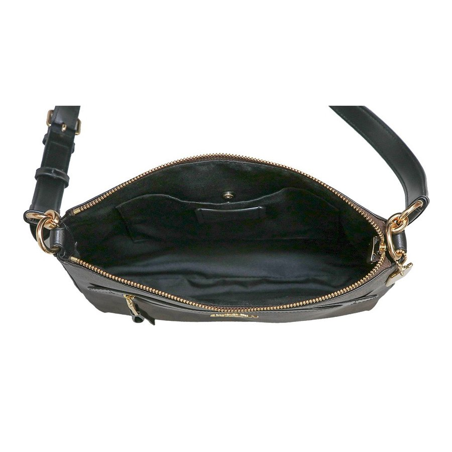 Túi Coach May Dark Brown Color File Cross Bag F77885 IMAA8 - Ảnh 2