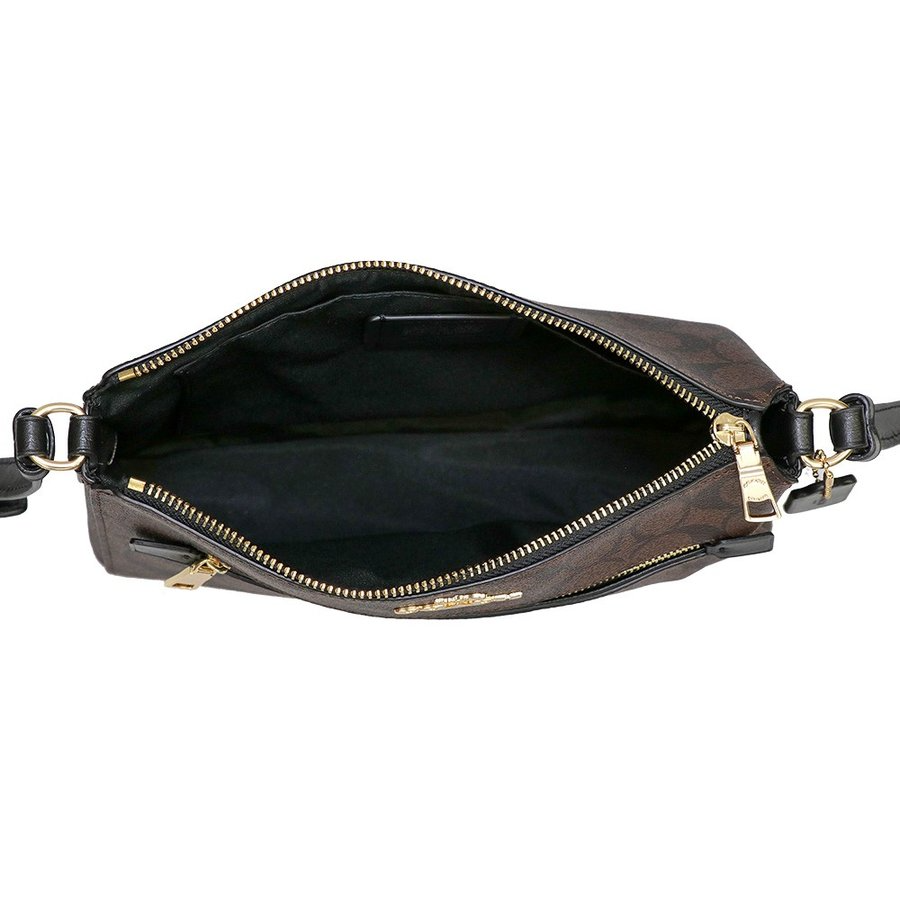 Túi Coach Signature Gallery File Bag F91013 IMAA8 - Ảnh 2