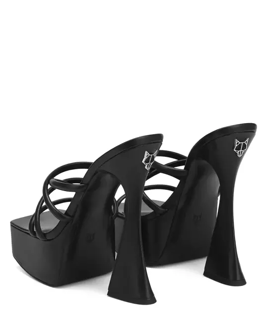 Giày cao gót Naked Wolfe HONESTY LEATHER 'BLACK' - Ảnh 3