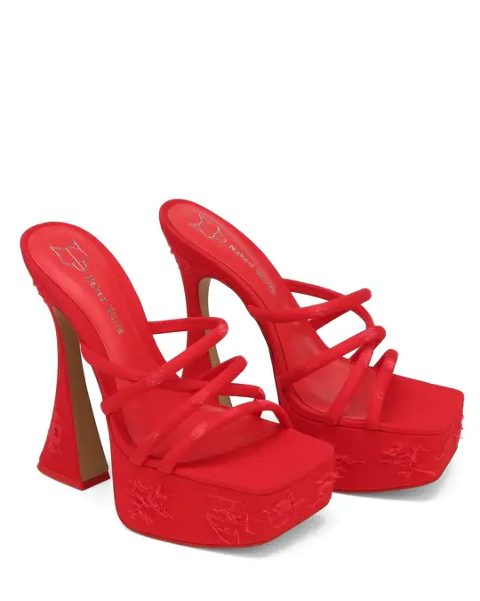 Giày cao gót Naked Wolfe HONESTY 'RED' - Ảnh 2