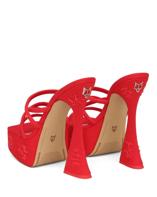 Giày cao gót Naked Wolfe HONESTY 'RED' - Ảnh 3
