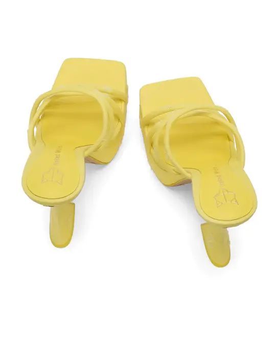 Giày cao gót Naked Wolfe HONESTY 'YELLOW' - Ảnh 5
