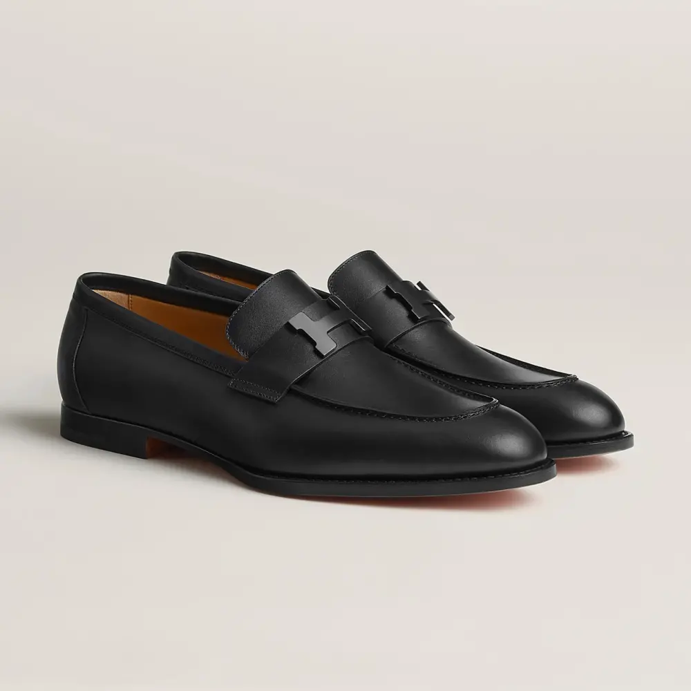 Giày Hermes Loafers Honore 'Black' H232903ZA02395 - Ảnh 4