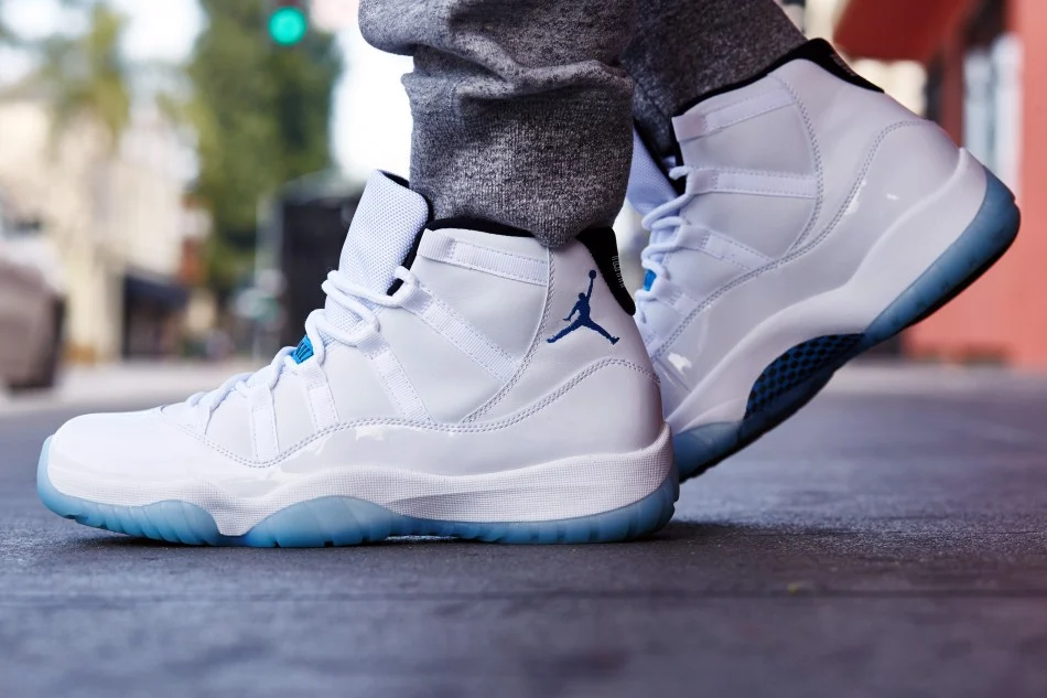 Giày Nike Air Jordan 11 Retro Legend 'Blue' (2014) 378037-117 - Ảnh 4