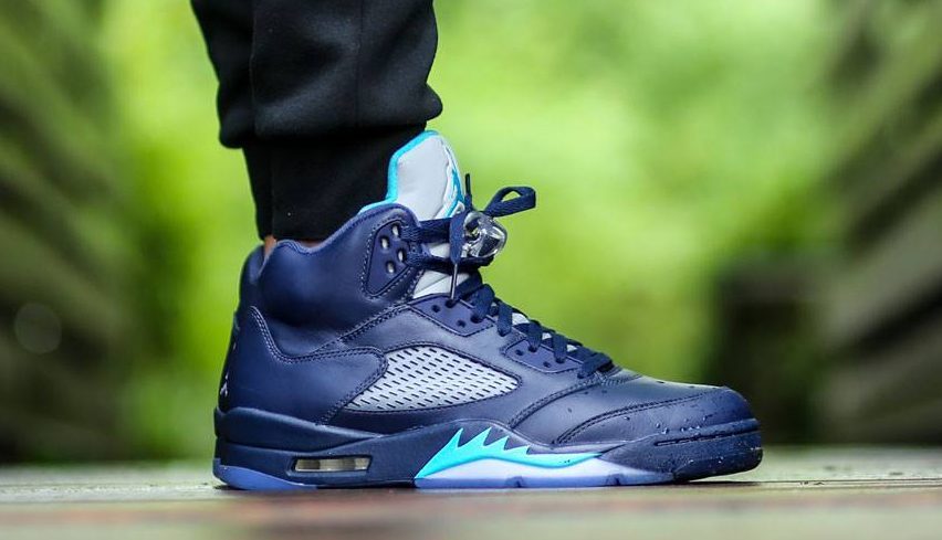 Giày Nike Air Jordan 5 Retro "Hornets" 440888-405 - Ảnh 5