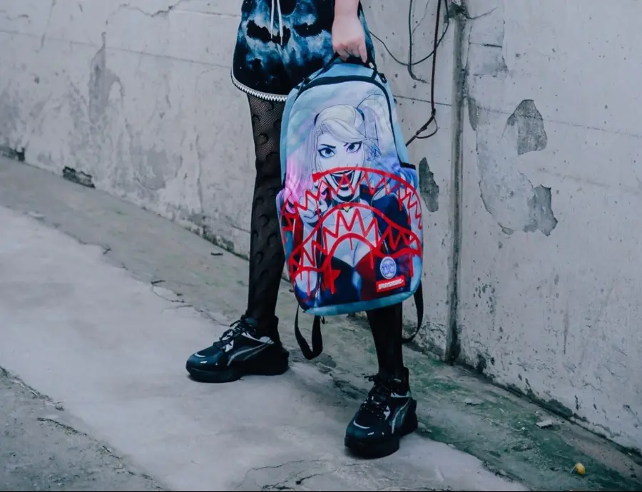 Balo Sprayground x DC Harley Quinn 'Multicolor' W0525857 - Ảnh 3