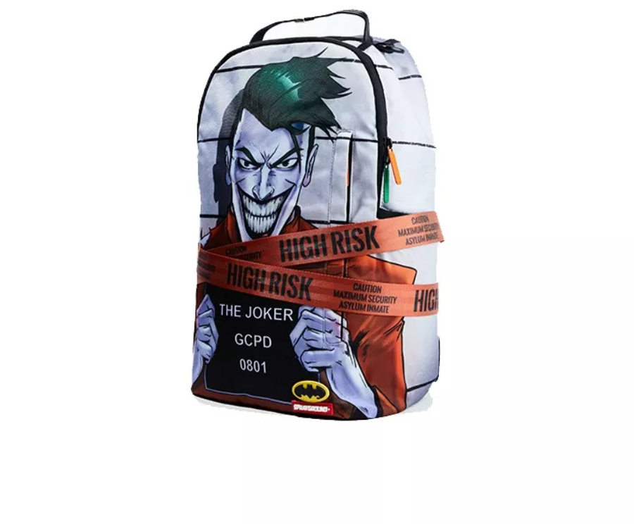 Balo Sprayground x DC Joker Mug Shot W0525855 - Ảnh 4