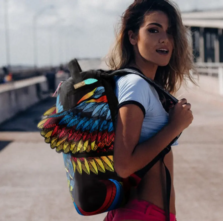 Alternative view of Balo Sprayground Owl Wings Multicolor W0635726