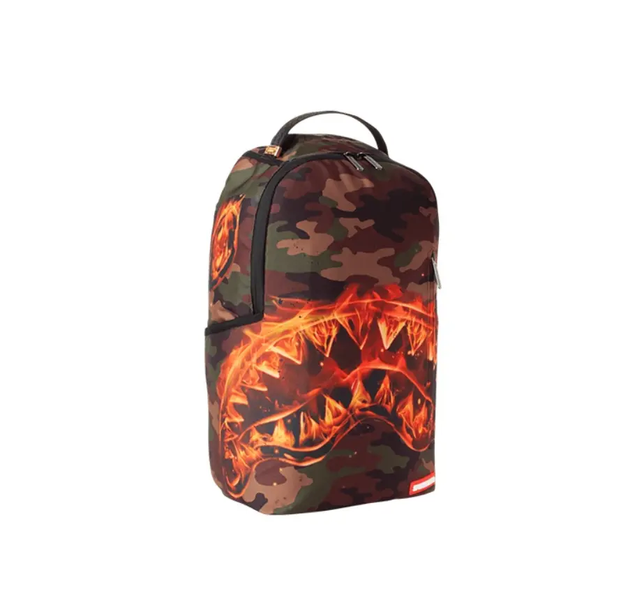 Balo Sprayground Fire Shark 'Camo' W0645710 - Ảnh 4