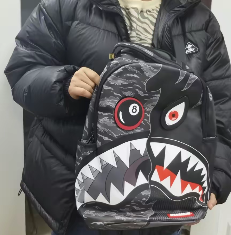 Balo Sprayground DLX Shark Two Face W0735757 - Ảnh 2