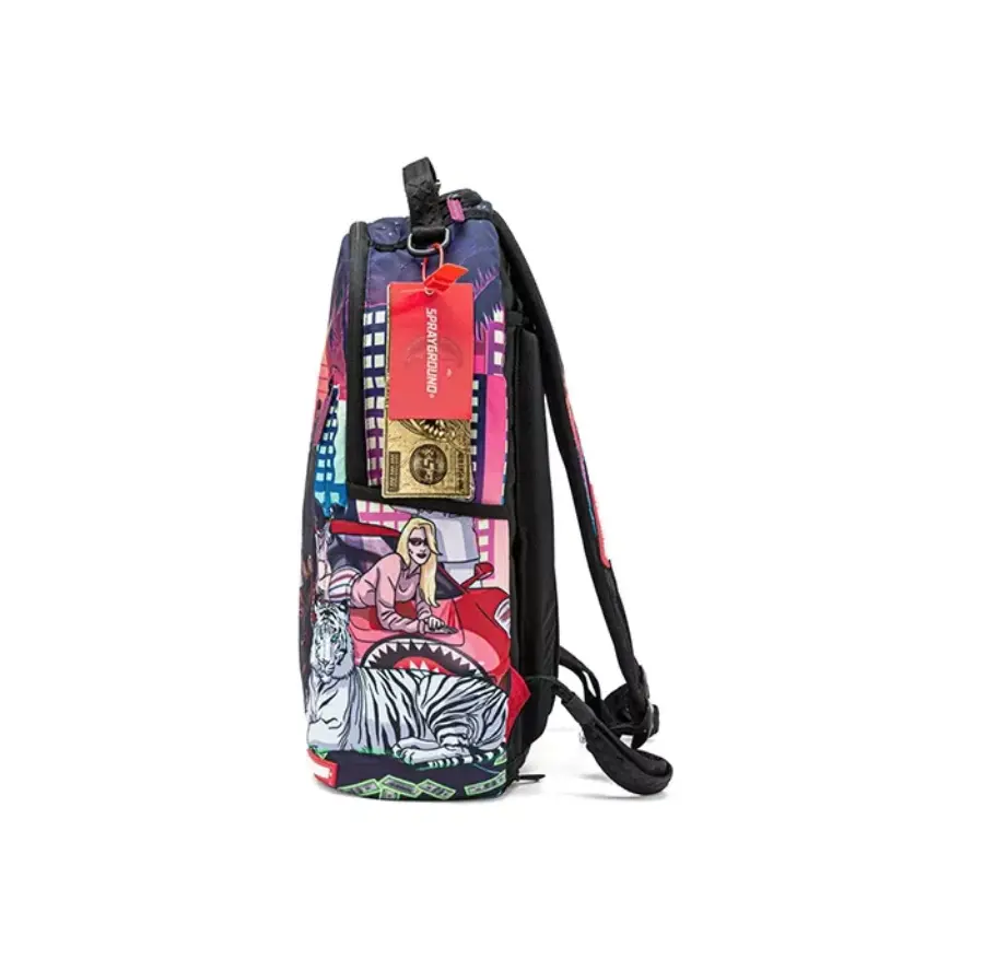Balo Sprayground x DavidBenDavid Multicolor W0735810 - Ảnh 4