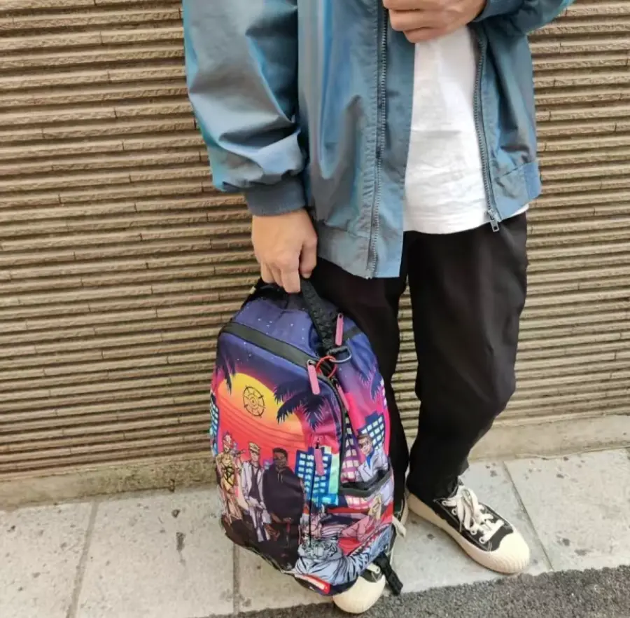 Alternative view of Balo Sprayground x DavidBenDavid Multicolor W0735810