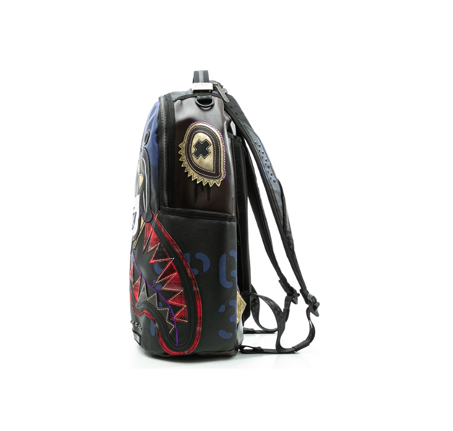 Balo Sprayground DLX Shark 'Skull Pattern' W0815701 - Ảnh 4