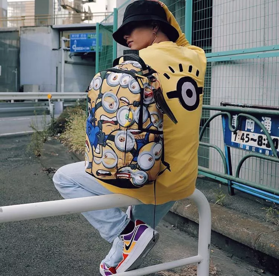 Balo Sprayground Minions 'Multicolor' W0635821 - Ảnh 3