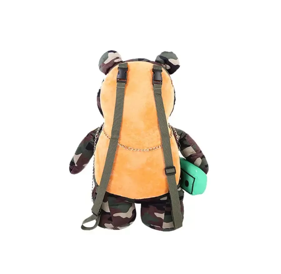 Balo Sprayground Money Bear Doll 'Camo' W0637001 - Ảnh 3