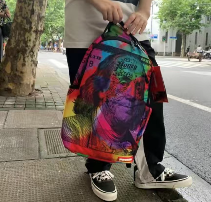 Balo Sprayground Dollar Print 'Multicolor' W0645806 - Ảnh 2