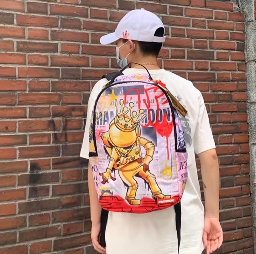 Balo Sprayground Man On Moon Multicolor W0525837 - Ảnh 2